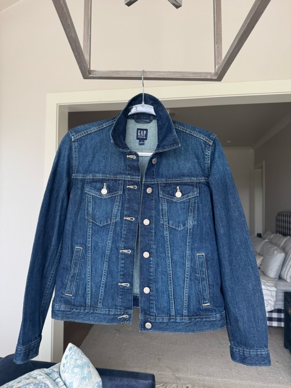GAP Denim Jacket in Deep Blue Wash